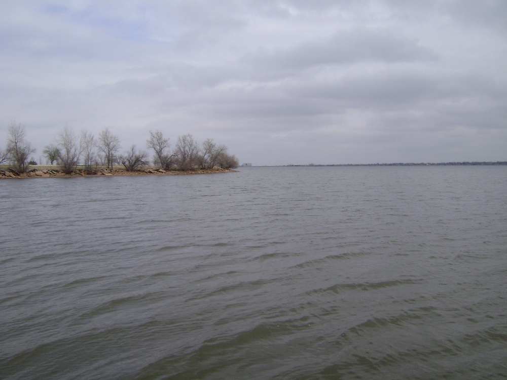 Lake Hefner near Forest Park